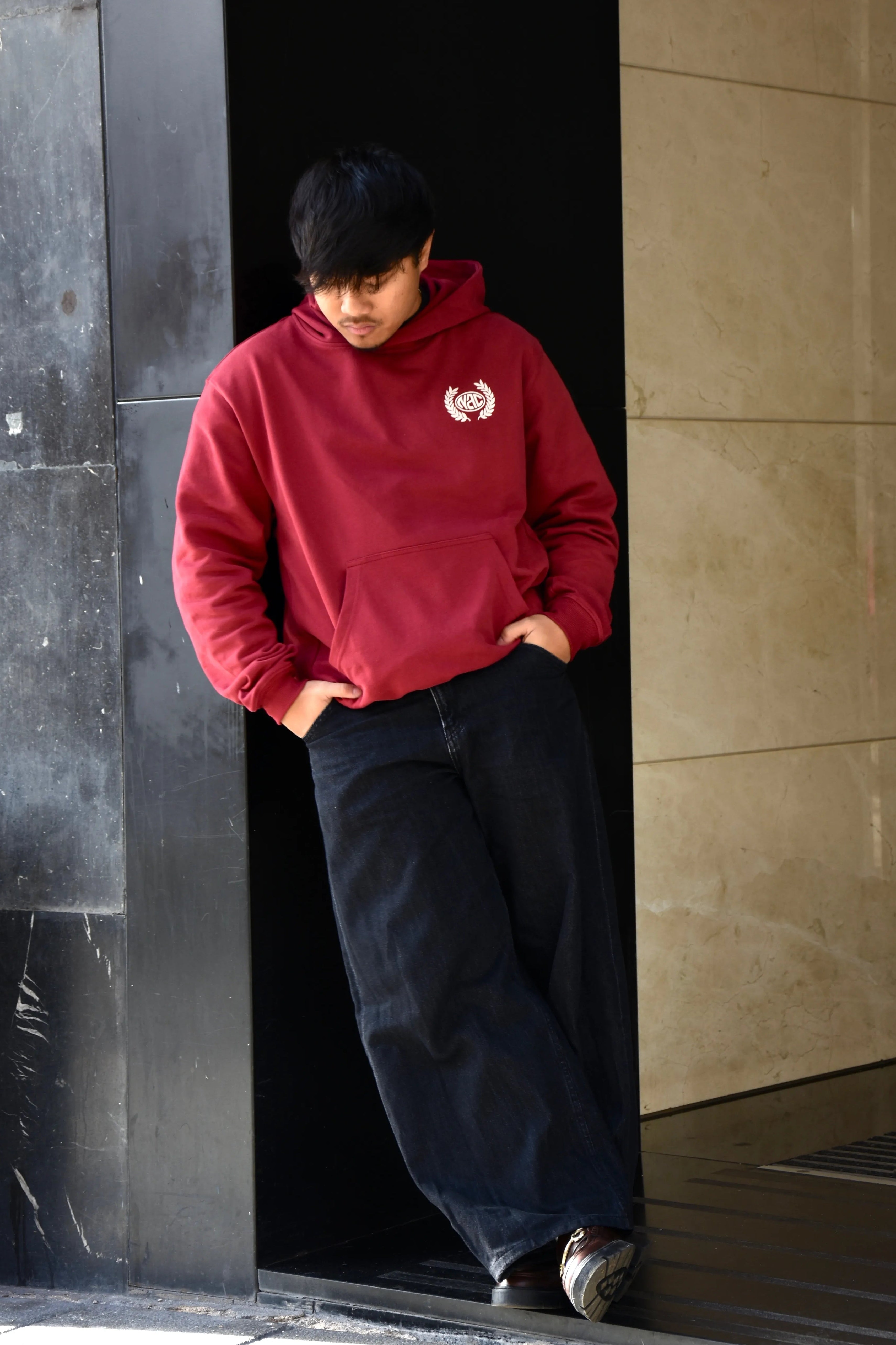 Essential Burgundy Hoodie